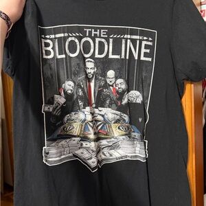 WWE Black 'The Bloodline' Graphic Tee